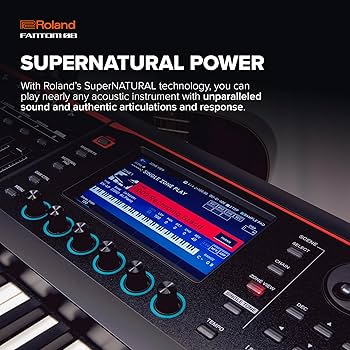 Amazon | ROLAND FANTOM-08 MUSIC WORKSTATION シンセサイザー